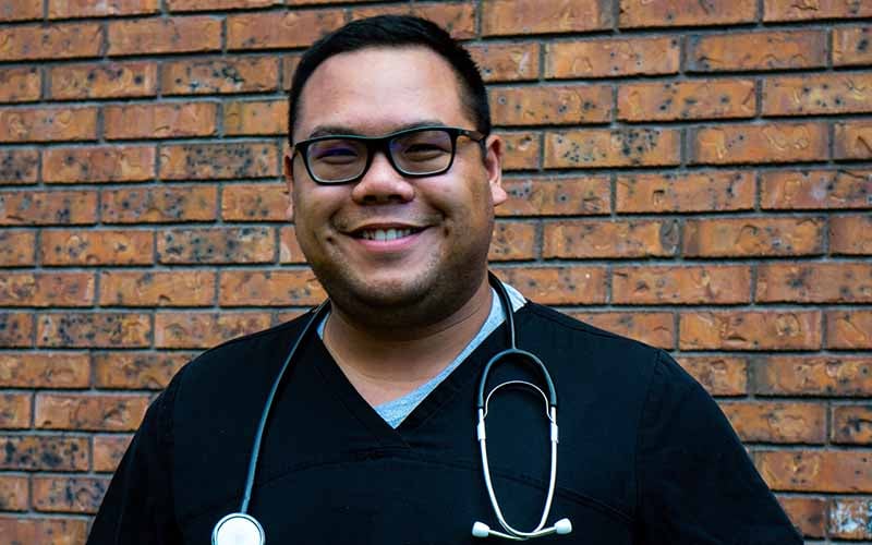Rob Ferrolino enjoyed his medical assistant internship at Utah Valley Regional Medical Center.